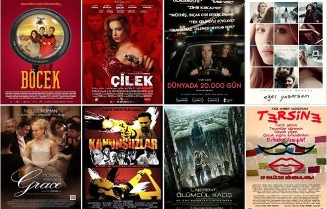 Sekiz yeni film vizyonda