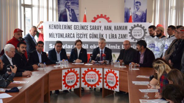 DİSK’ten ‘Asgari ücret net 1 800’ olsun kampanyası