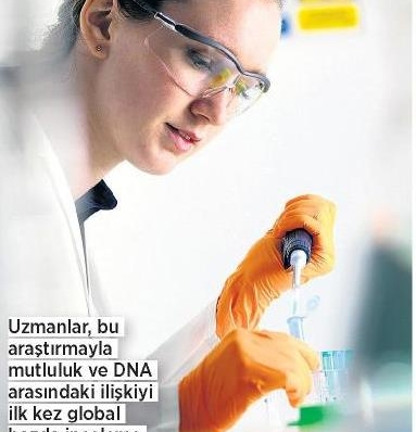 Mutluluğun sırrı gende!