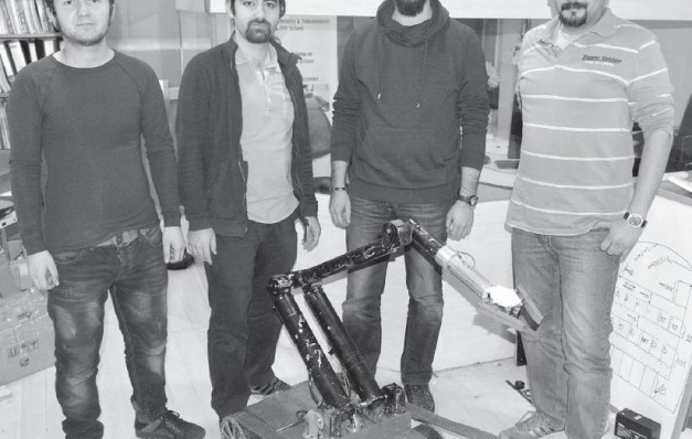 Otomobilini satıp bomba imha robotu üretti