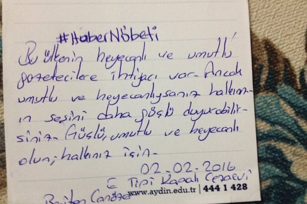 Gazetecilikte Haber Nöbeti