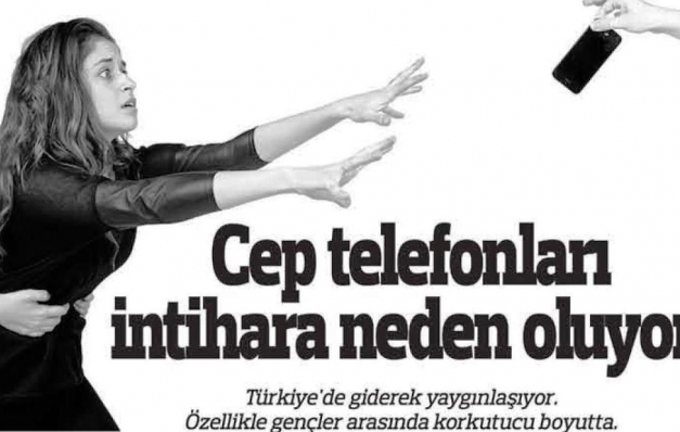 Cep telefonlan intihara neden oluyor!