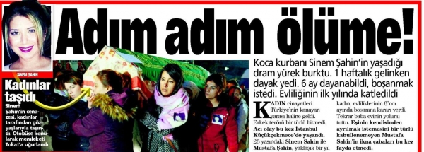 adım adım ölüme