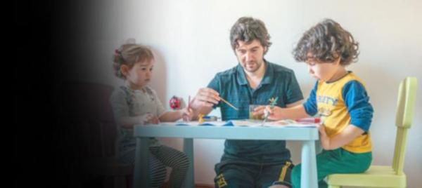 Baba olmak şahane sorumluluk annedeyse