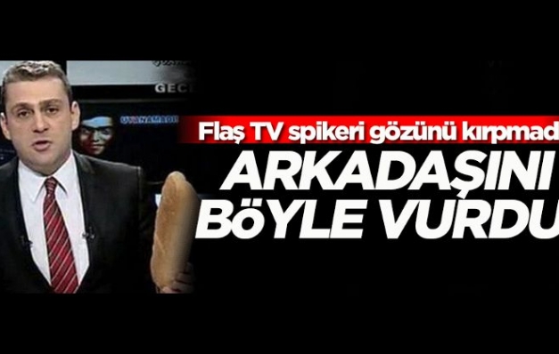 Topluma örnek olması gereken televizyon spikerine bak…