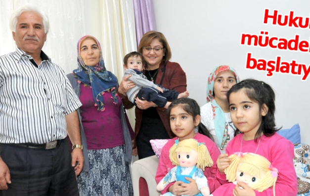 Mağdur kadına, Fatma Şahin eli