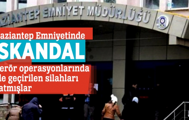 Gaziantep Emniyetinde skandal