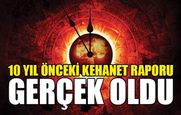 Felaketin senaryosu 10 yıl önce yazılmış