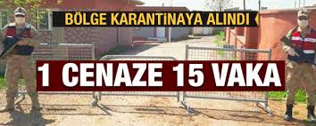 1 cenaze 15 vaka