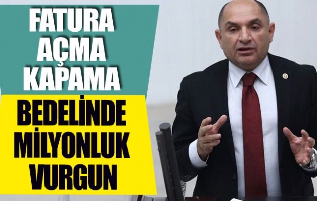 Fatura açma-kapama bedelinde milyonluk vurgun