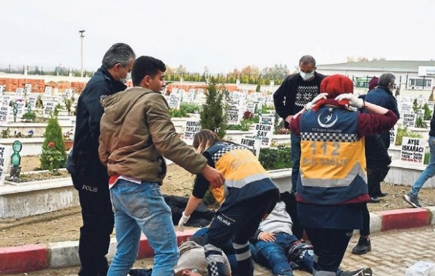 Mezarlıktaki saldırının nedeni miras kavgası