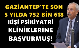 Gaziantep için korkunç rakam
