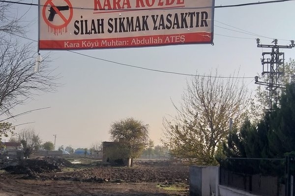 Şanlıurfa’da düğün magandalarına pankartlı tepki