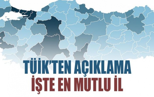 “En mutsuz iller açıklandı”