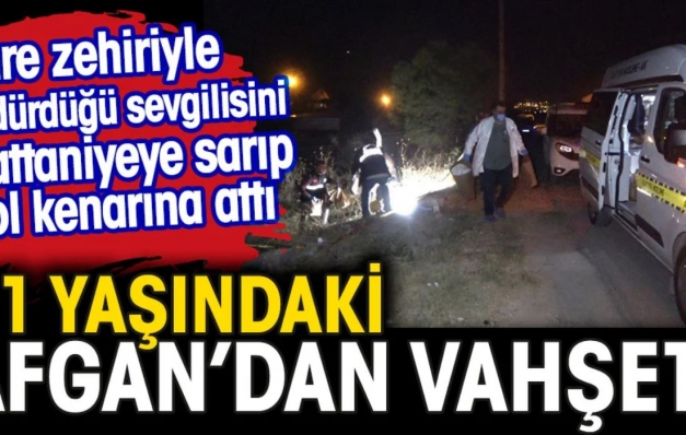 Şiddetten kaçarken!